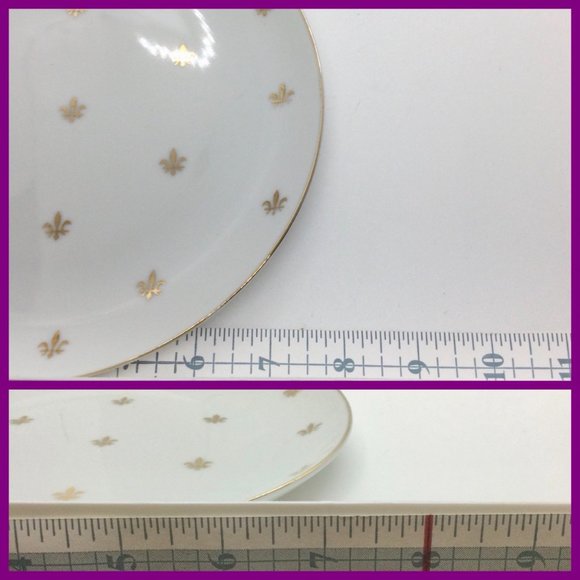 Fluer De Lis Plate - Picture 3 of 5